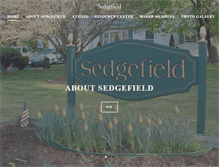 Tablet Screenshot of mysedgefield.net